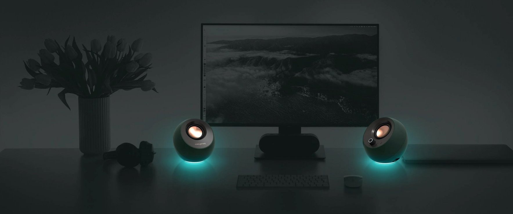 Creative Labs Creative repro Pebble Pro - mobilní reproduktor - černý