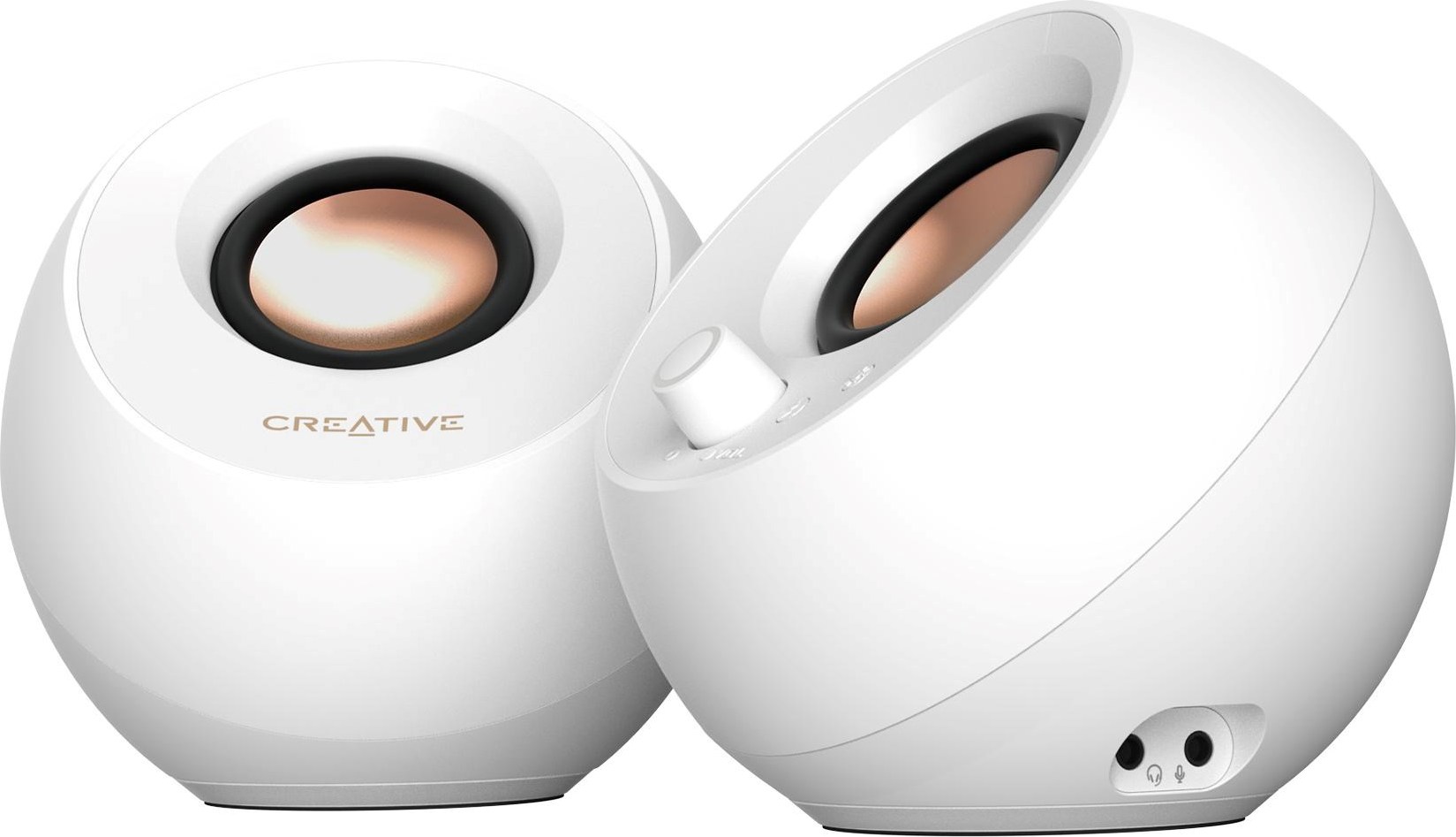 Creative Labs Creative repro Pebble Pro - mobilní reproduktor - bílý