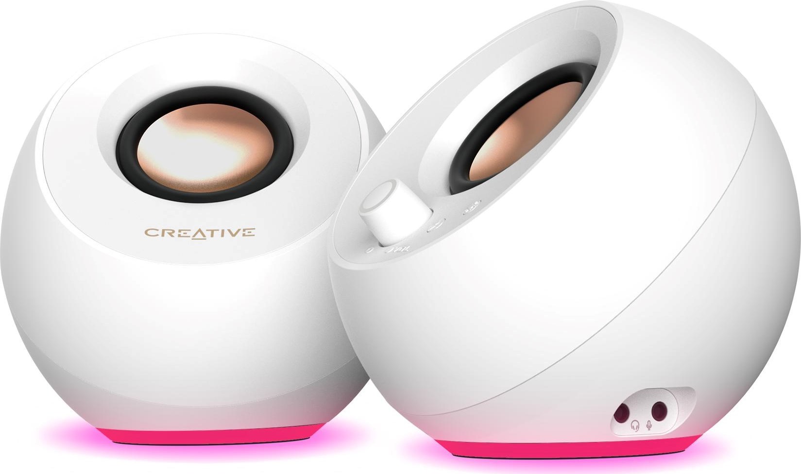 Creative Labs Creative repro Pebble Pro - mobilní reproduktor - bílý