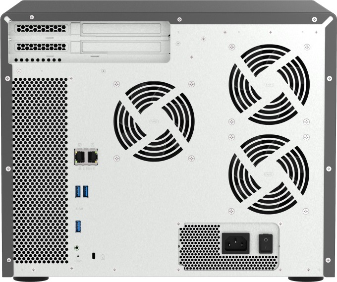 QNAP TS-1655-8G (8core 2,8GHz, 8GB RAM, 12x 3,5"+4x 2,5" SATA, 2x M.2 NVMe slot, 2x 2,5GbE, 3x PCIe)