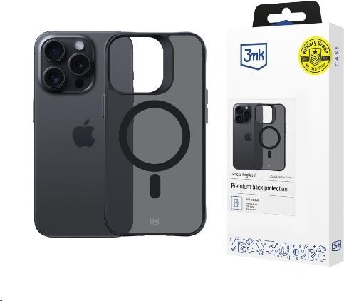 3mk ochranný kryt Smoke MagCase pro Apple iPhone 15 Pro Max
