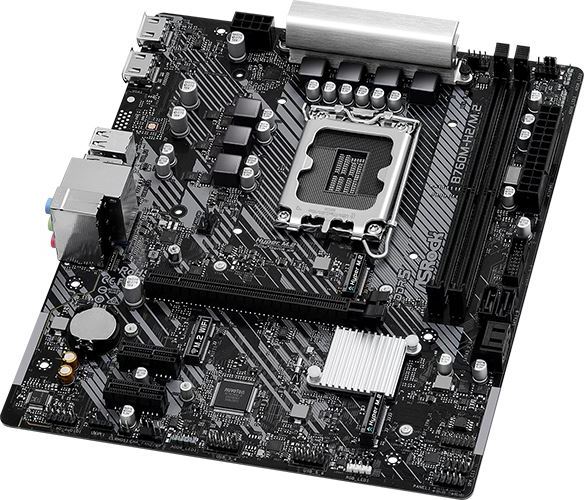 ASRock MB Sc LGA1700 B760M-H2/M.2, Intel B760, 2xDDR5, 2xHDMI, mATX