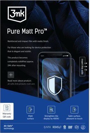 3mk All-Safe - AIO fólie Pure Matt Pro Phone Full Wet Fitting 25 pcs
