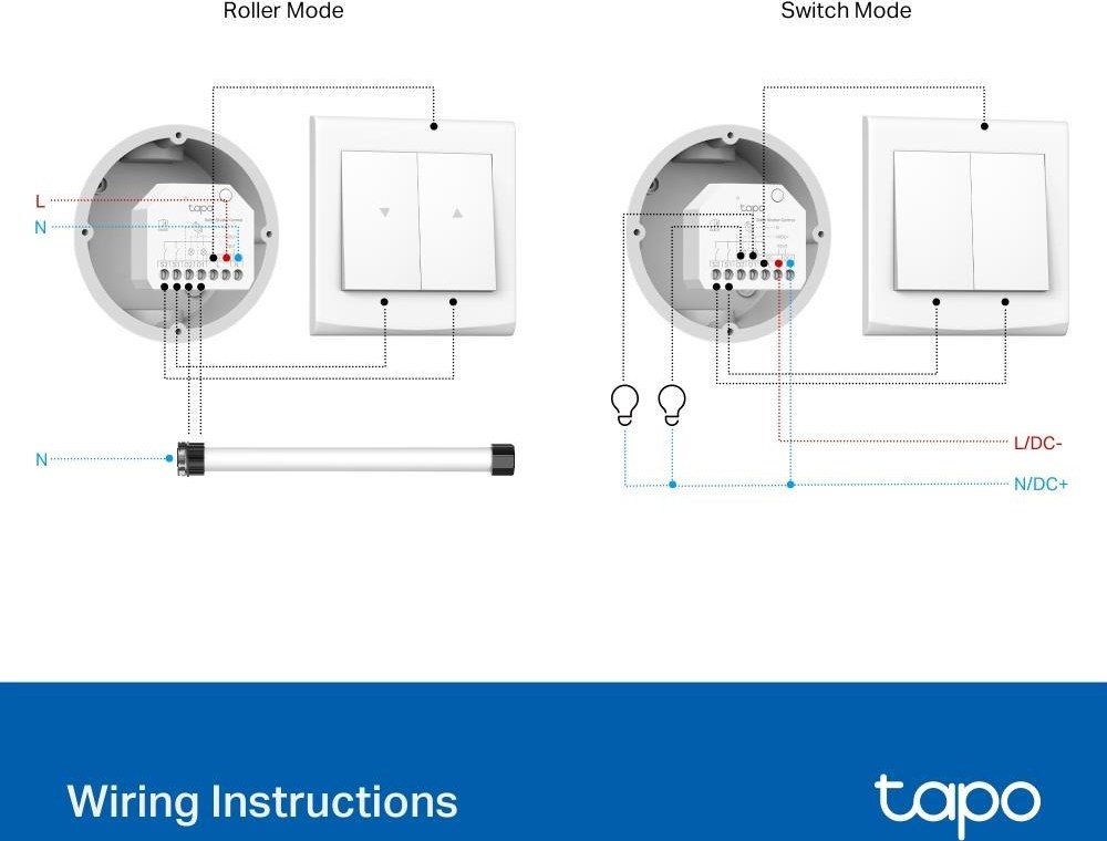 TP-Link Tapo S112 Modul chytrého spínače (WiFi, BT, Matter)