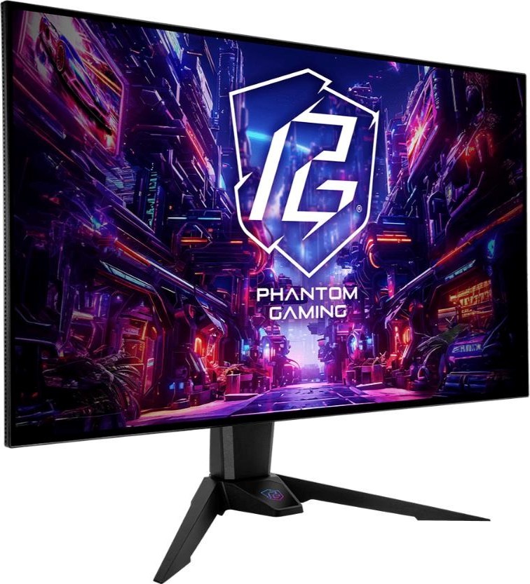 ASROCK LCD - 32" Gaming monitor PGO32UFS, OLED, 3840 x 2160 UHD, 240Hz, 1.5M:1, 275cd/m2, 0.03ms, 2xHDMI, 2xDP