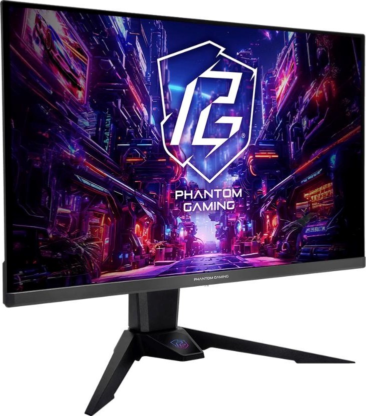 ASROCK LCD - 27" Gaming monitor PGO27QFV, OLED, 2560 x 1440 QHD, 360Hz, 1.5M:1, 250cd/m2, 0.03ms, 2xHDMI, 1xDP