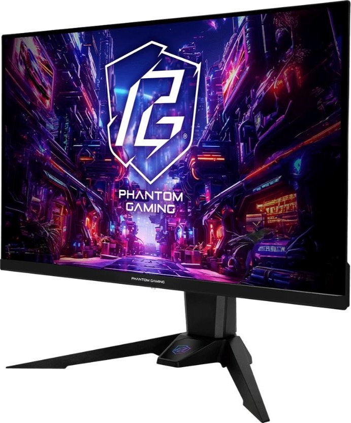 ASROCK LCD - 27" Gaming monitor PGO27QFV, OLED, 2560 x 1440 QHD, 360Hz, 1.5M:1, 250cd/m2, 0.03ms, 2xHDMI, 1xDP
