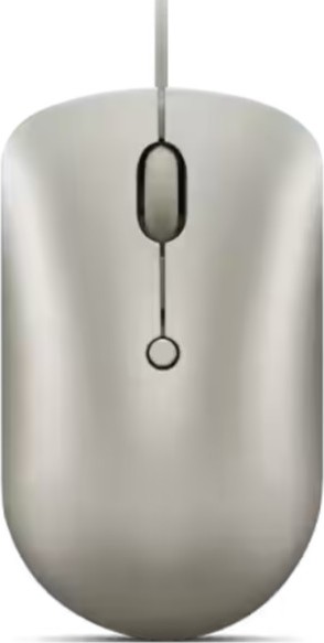 Lenovo 540/Cestovní/Optická/2 400 DPI/Drátové USB-C/Stříbrná