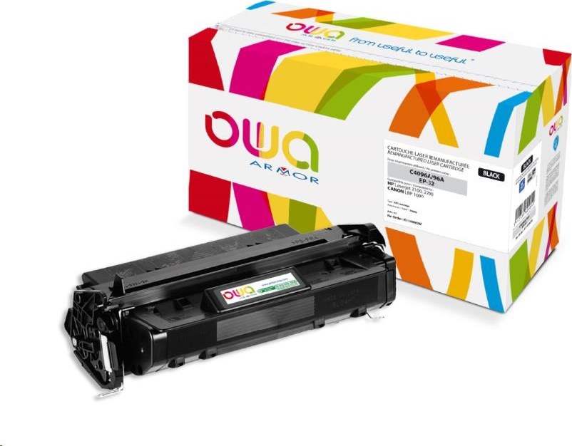 OWA Armor toner pre HP Laserjet 2100, 2200, 5000 strán, C4096A, čierny/čierny