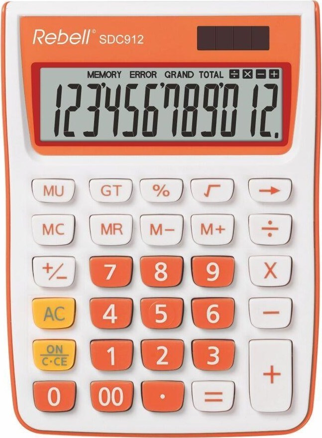 REBELL kalkulačka - RE-SDC912OR BX