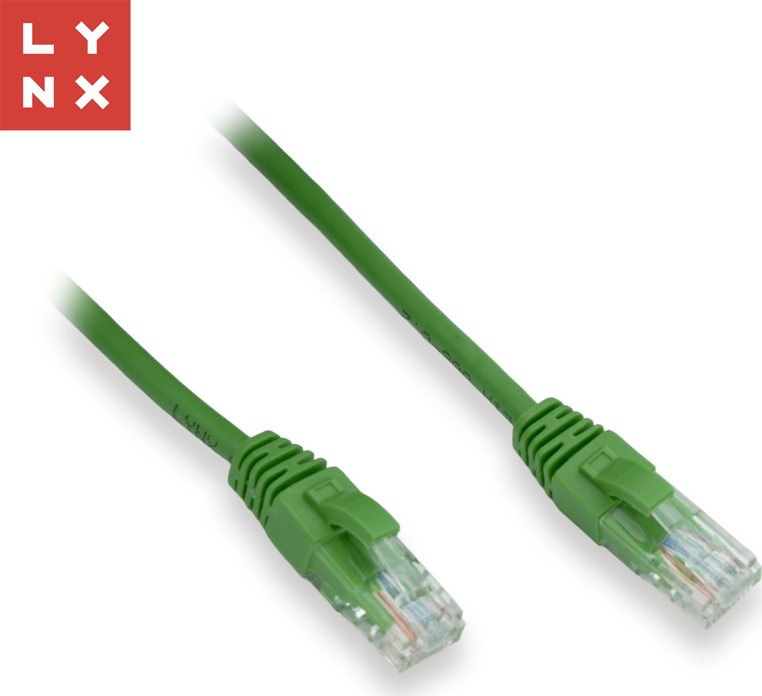 LYNX CS LYNX UTP patch kabel Cat5e, PVC, CCA, 3m, zelený