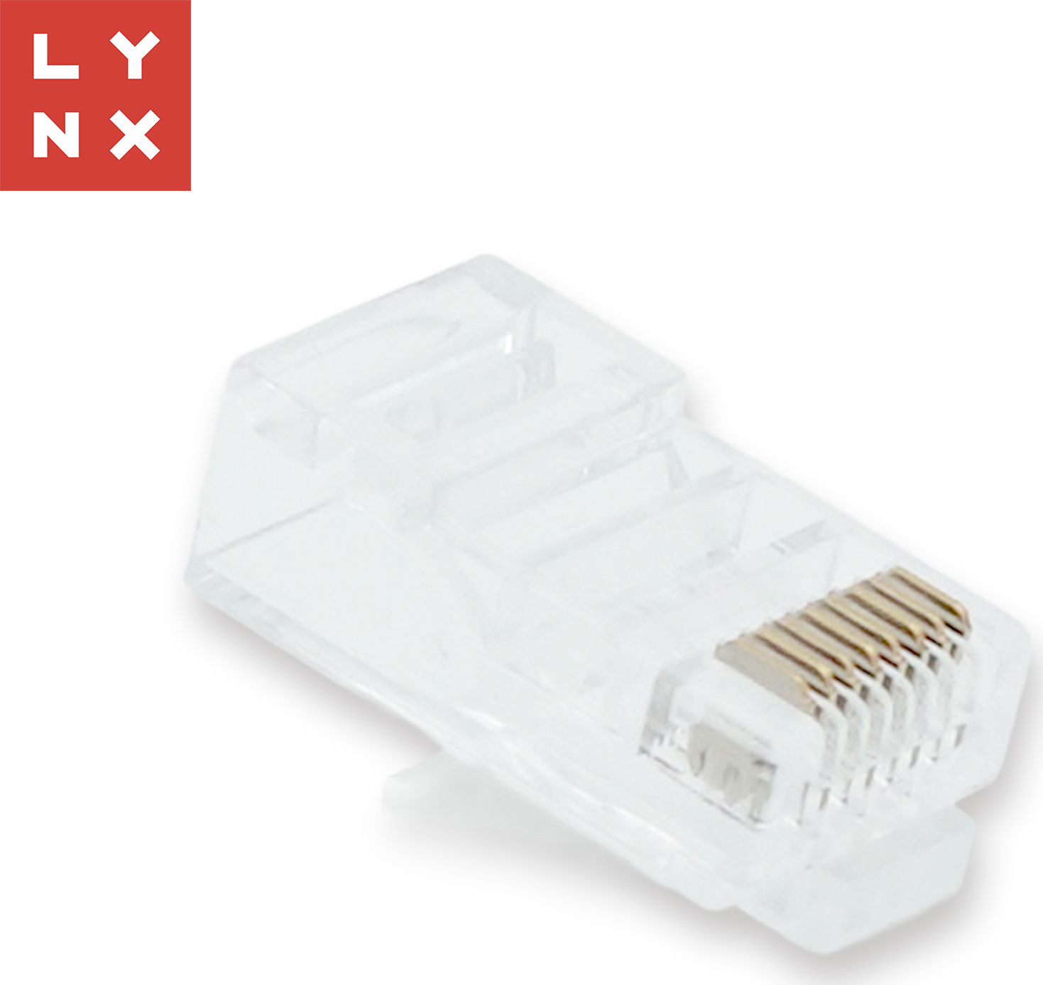 LYNX CS LYNX konektor UTP Cat5e, 50µ, 100ks