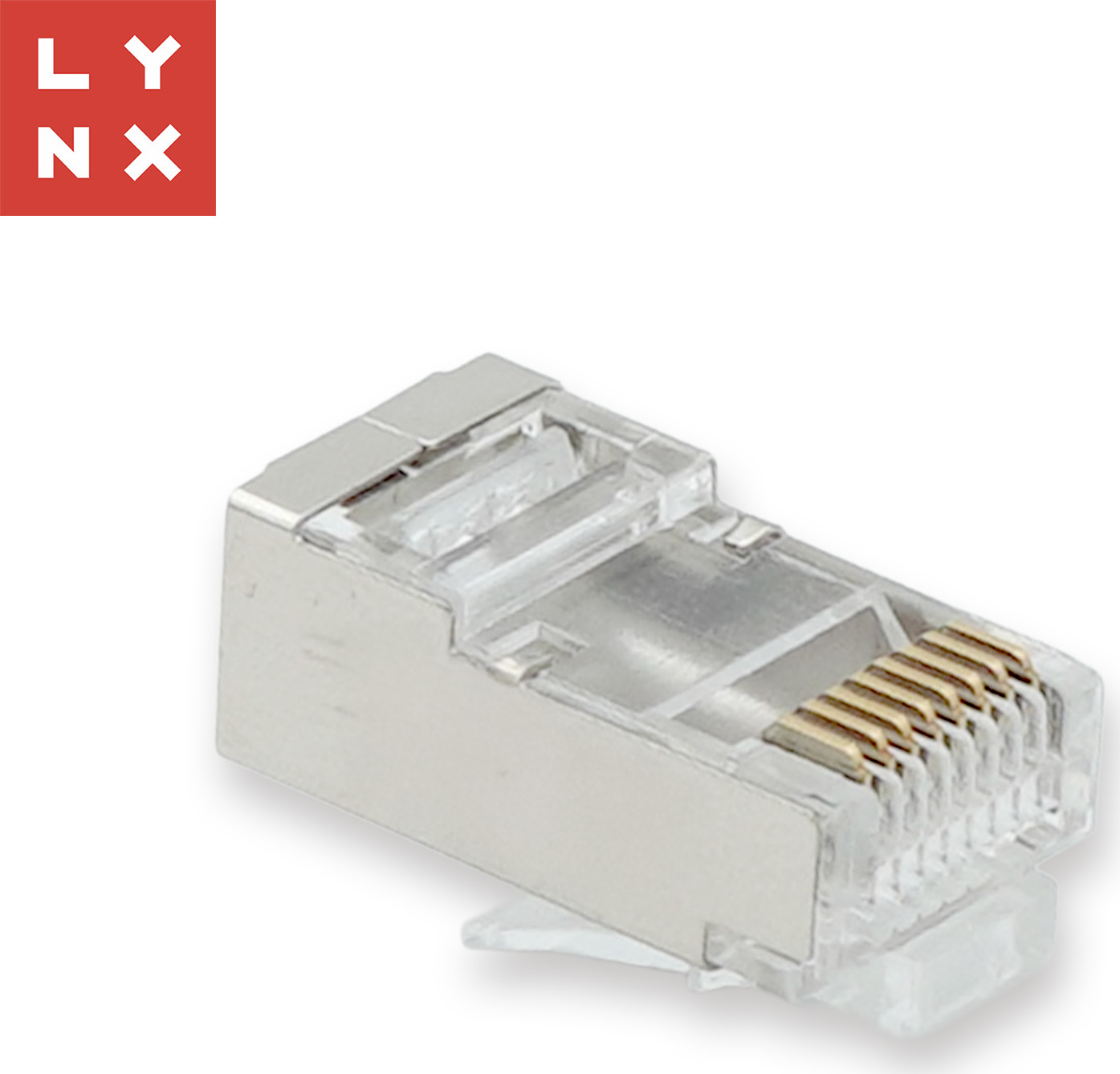 LYNX CS LYNX konektor STP Cat6, 50µ, 100ks