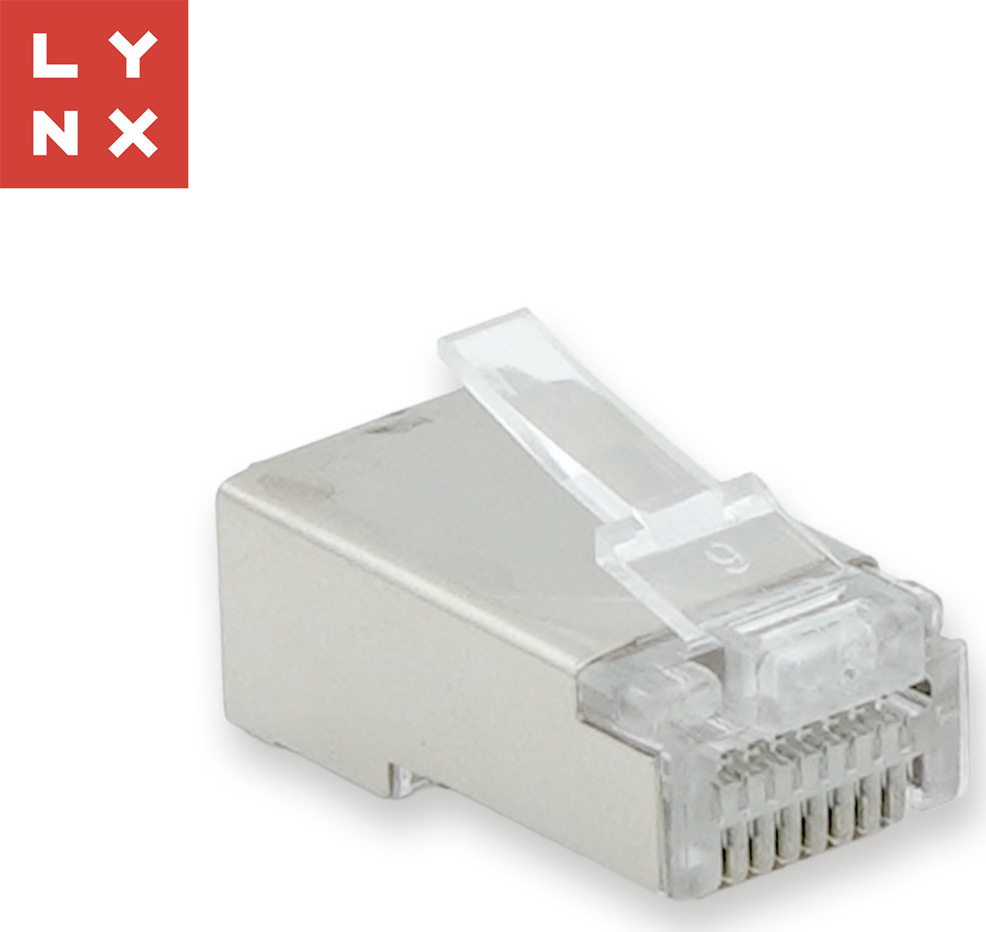 LYNX CS LYNX konektor STP Cat6, 50µ, 100ks