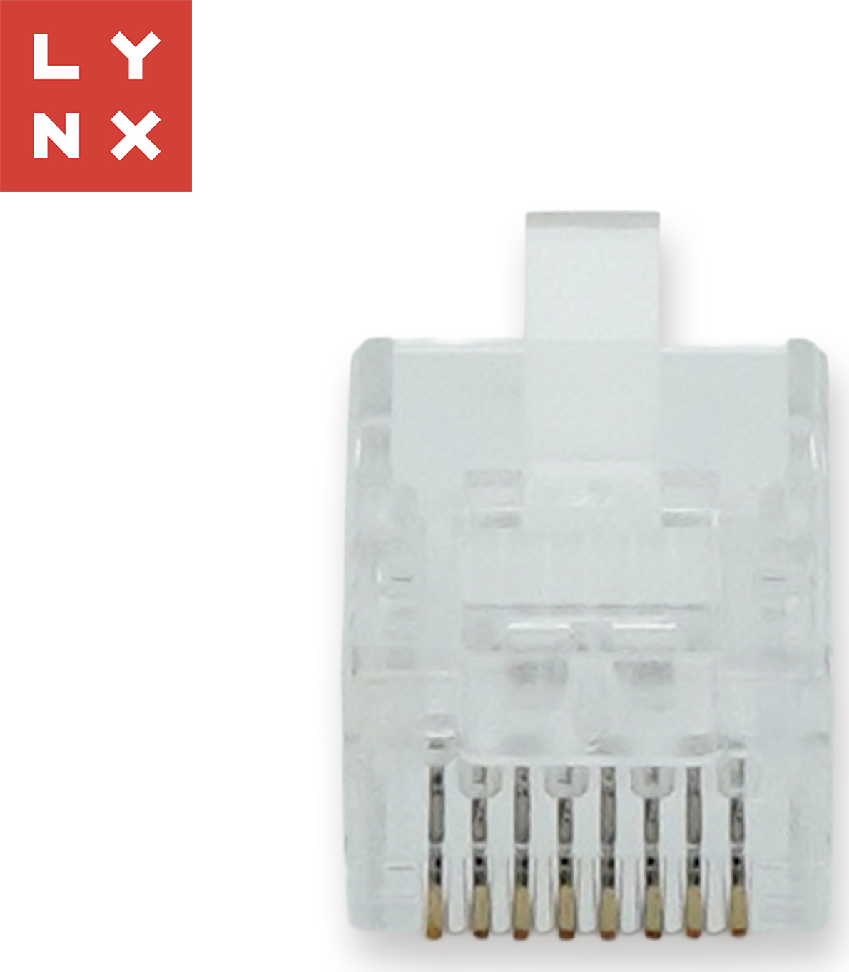 LYNX CS LYNX konektor UTP Cat6, 50µ, 100ks