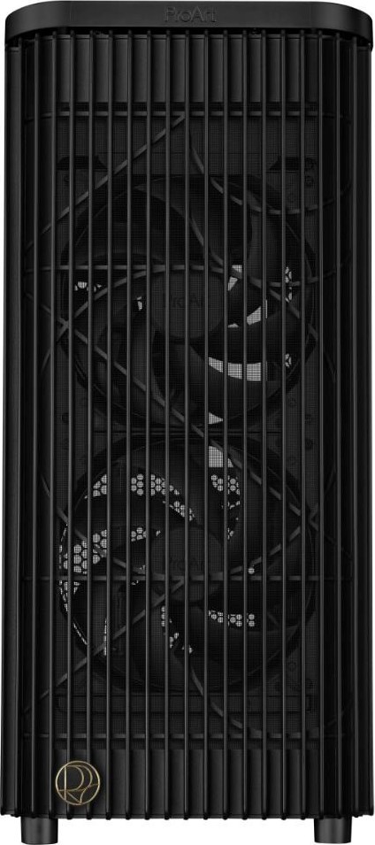 ASUS case PROART PA401 TG PWM, ATX, 2x 160mm Fan, 1x 120mm Fan, Fan Hub, černá