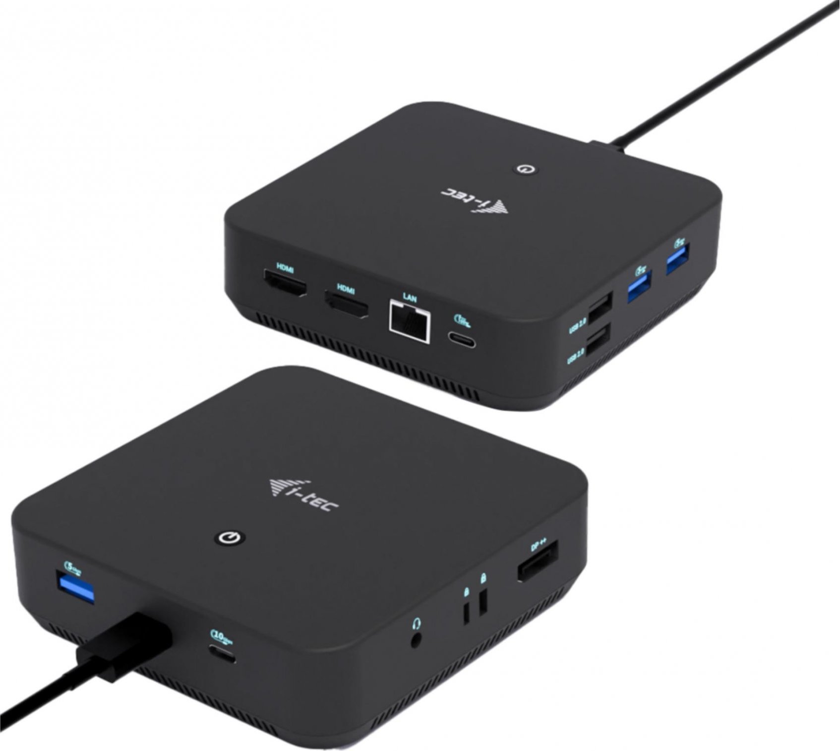 i-tec USB-C DP Dual HDMI Docking Station, Power Delivery 100W