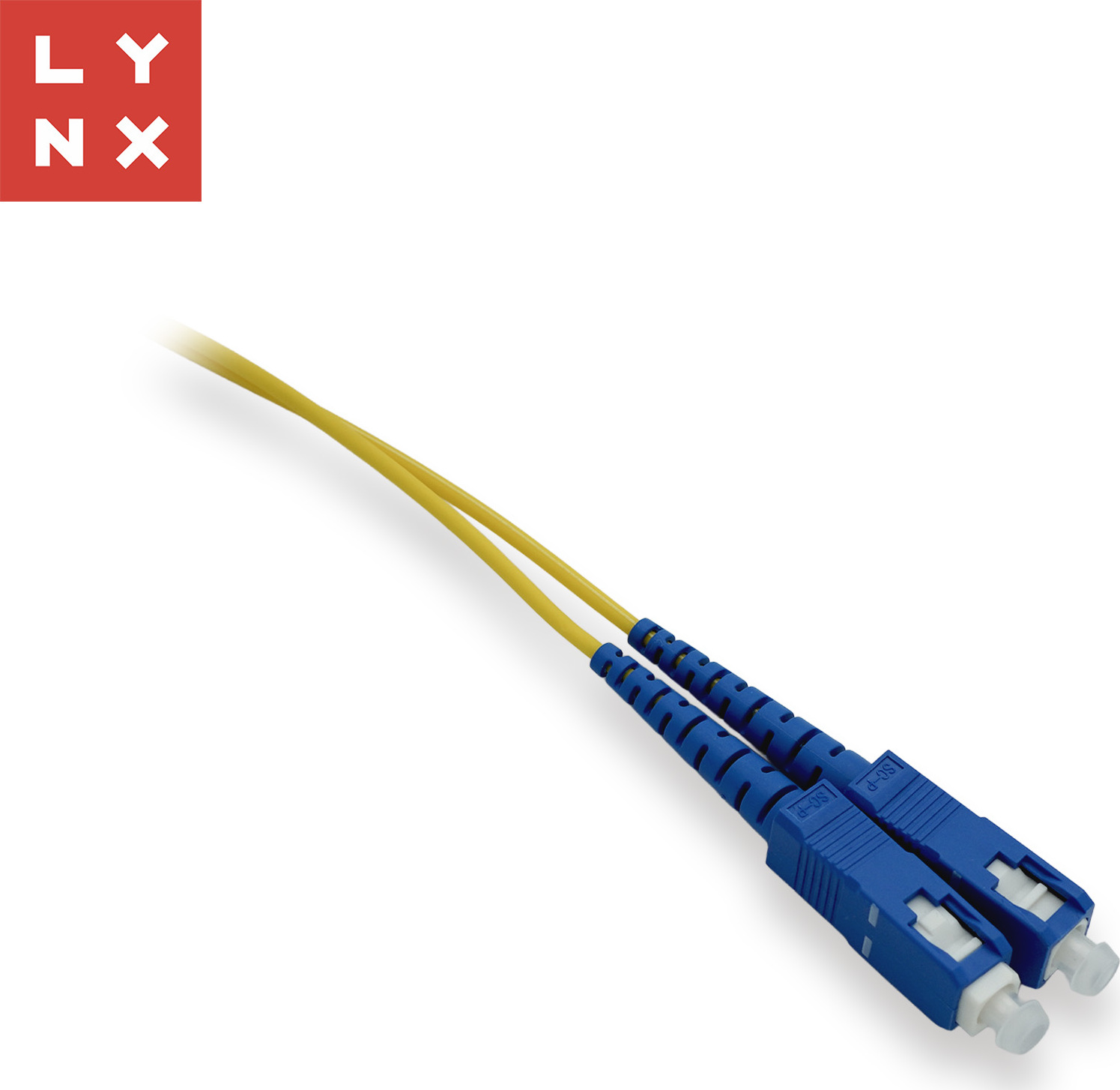 LYNX CS LYNX duplexní patch kabel SM, OS2, SC/SC, 9/125µm, 1m