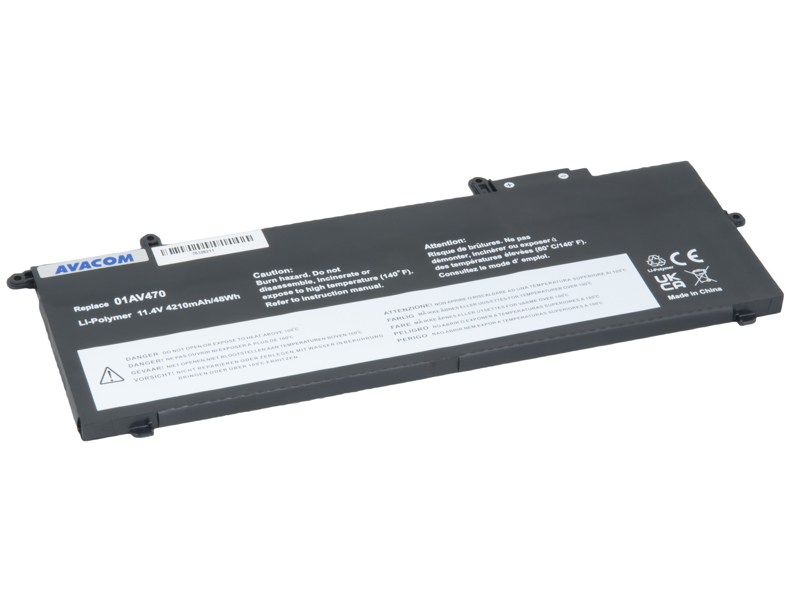 AVACOM Lenovo ThinkPad X280 Li-Pol 11,4V 4210mAh 48Wh