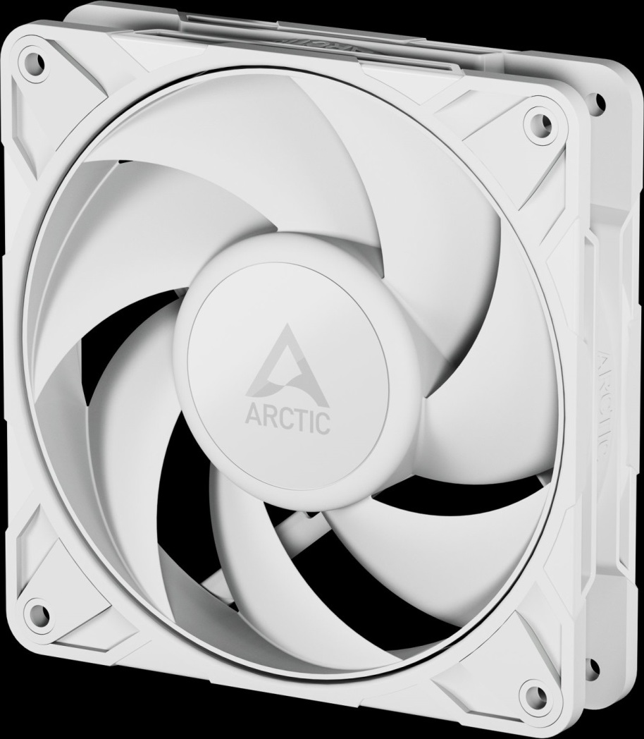 ARCTIC P12 Pro PST (White) - 120mm PWM ventilátor s rozdělovačem kabelů