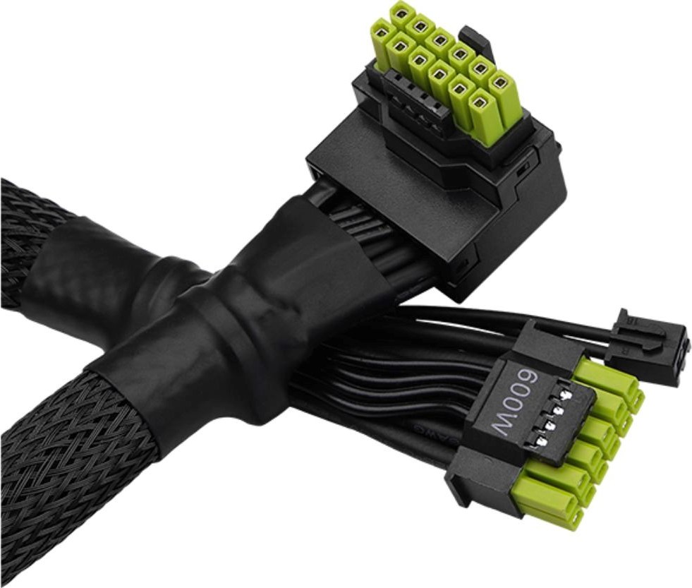 ASROCK Kabel 12VHPWR, 90°, 700mm, černá