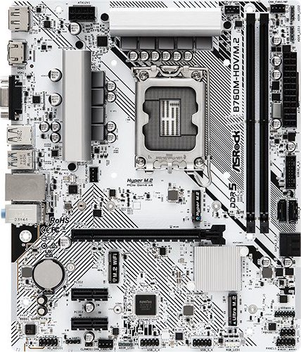 ASRock MB Sc LGA1700 B760M-HDV/M.2, Intel B760, 2xDDR5, 1xDP, 1xHDMI, 1xVGA, mATX
