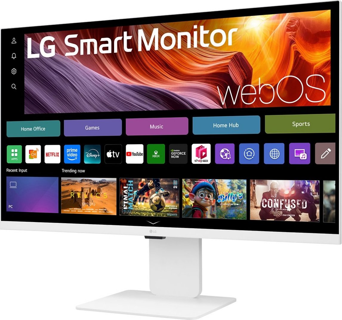 LG MT IPS LCD LED 31,5" 32U850SA - IPS panel, SMART, 3840x2160, HDMI, USB-C PD, pivot, repro