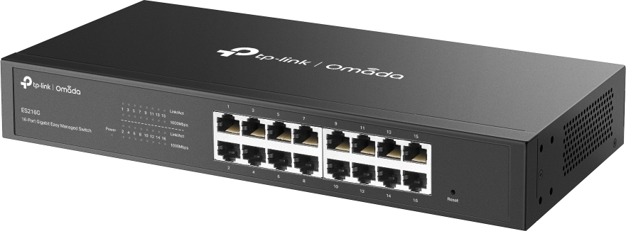 TP-Link OMADA switch ES216G (16xGbE,fanless)