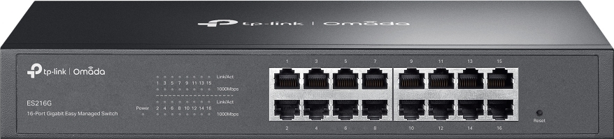 TP-Link OMADA switch ES216G (16xGbE,fanless)