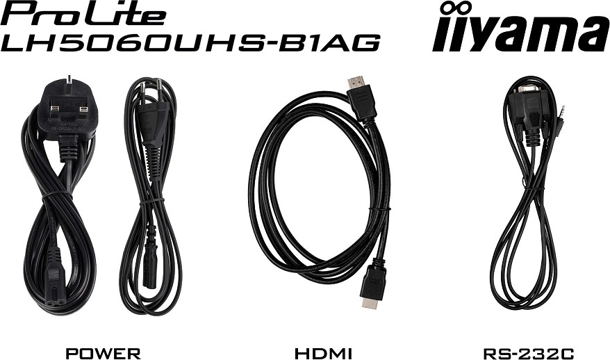 50" iiyama LH5060UHS-B1AG:IPS,4K UHD,24/7,Android