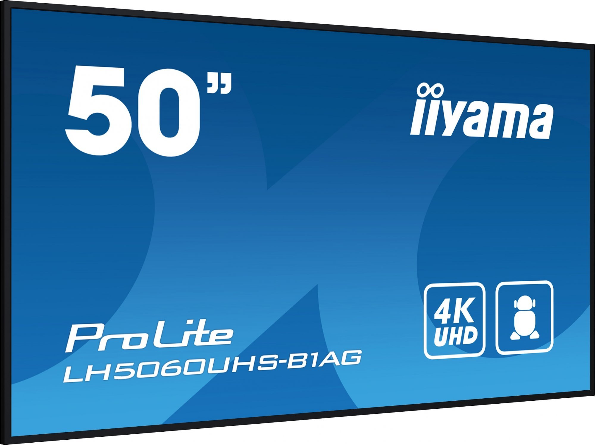 50" iiyama LH5060UHS-B1AG:IPS,4K UHD,24/7,Android