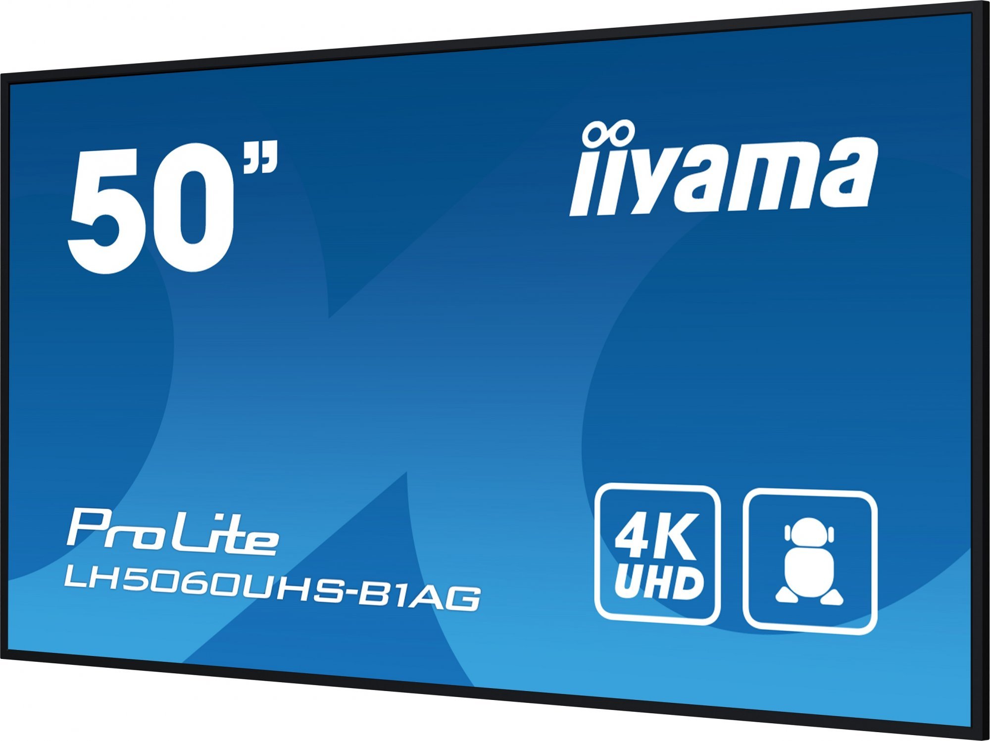 50" iiyama LH5060UHS-B1AG:IPS,4K UHD,24/7,Android