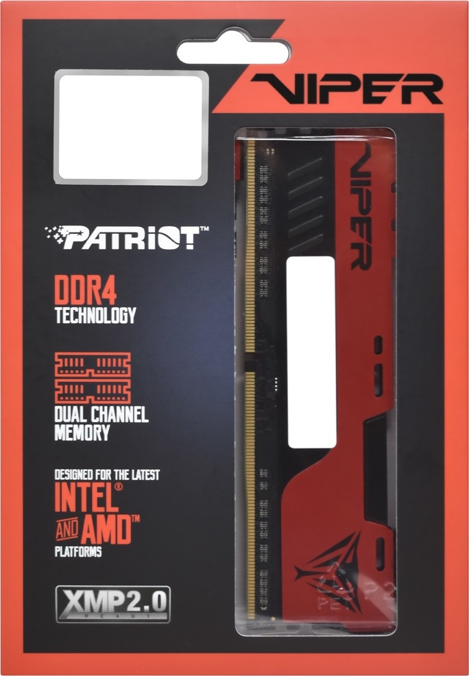 Patriot Viper Elite II/DDR4/32GB/3600MHz/CL20/2x16GB/Red