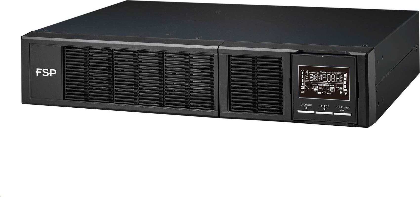 Fortron UPS Clippers RT 1K, 1000 VA/1000 W, online