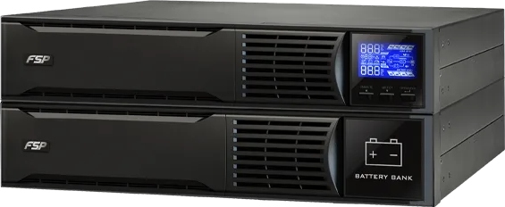 FSP UPS Eufo RT 3K 2U, 3000 VA/2700 W, line-interactive
