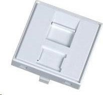 OEM Nemontovaný modul 1x RJ45, 45x45 mm s protiprachovou krytkou