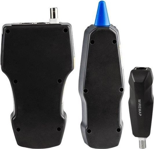 XtendLan LAN Cable Tester TLCD8601S s LCD, koax, Cat3/Cat5E/Cat6/Cat7, UTP/STP, USB, PoE, ping, sonda, protismyčka