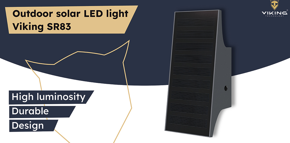 Viking venkovní solární LED světlo SR83