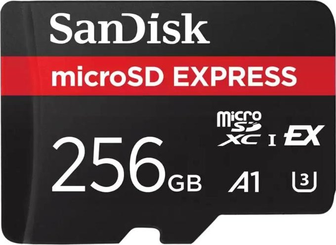 SanDisk micro SDXC karta 256GB Express (880/650 MB/s, A1, UHS-I, U3)