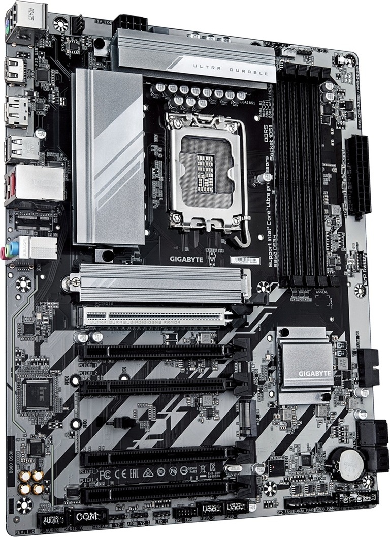 GIGABYTE MB Sc LGA1851 B860 DS3H, Intel B860, 4xDDR5, 1xDP, 1xHDMI, ATX