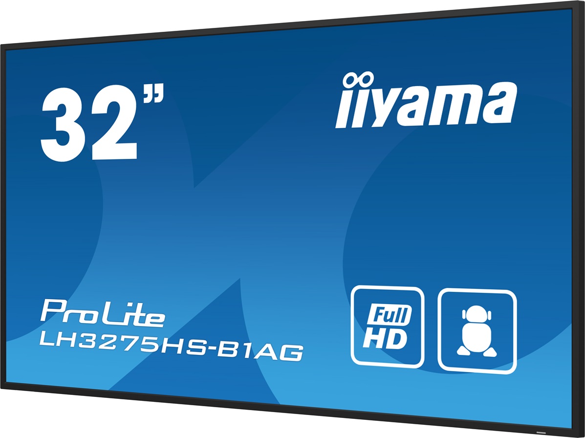 32" iiyama LH3275HS-B1AG: IPS,FHD,Android,24/7