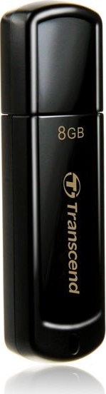 TRANSCEND Flash disk 8GB JetFlash®350, USB 2.0 (R:13/W:4 MB/s) čierna