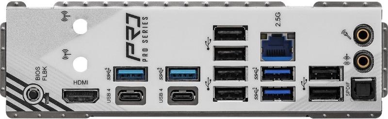 ASRock MB Sc AM5 X870 PRO RS, AMD X870, 4xDDR5, 1xHDMI, 2xUSB4