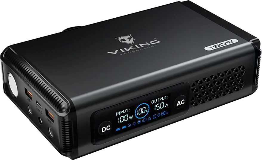 Viking bateriový generátor VALI150, 150W, černá