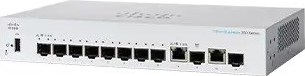 Cisco switch CBS350-8S-E-2G-EU (8xSFP, 2xGbE/SFP combo,fanless) - REFRESH