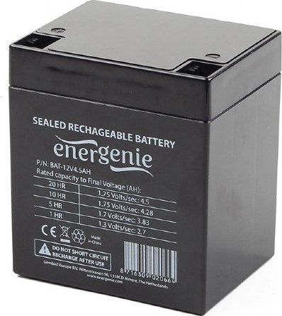 GEMBIRD ENERGENIE Baterie do záložního zdroje, 12V 4,5AH