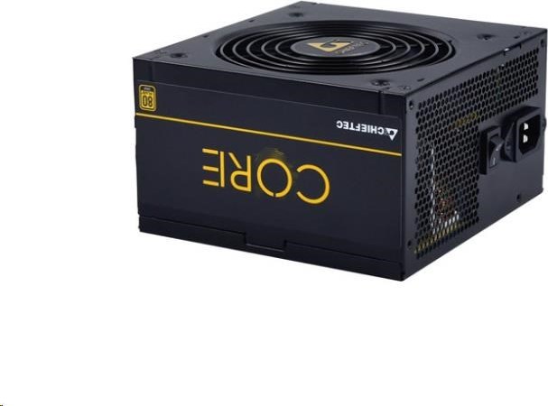 CHIEFTEC zdroj Core Series BBS-600S, 600W, 120mm fan, 80+ Gold