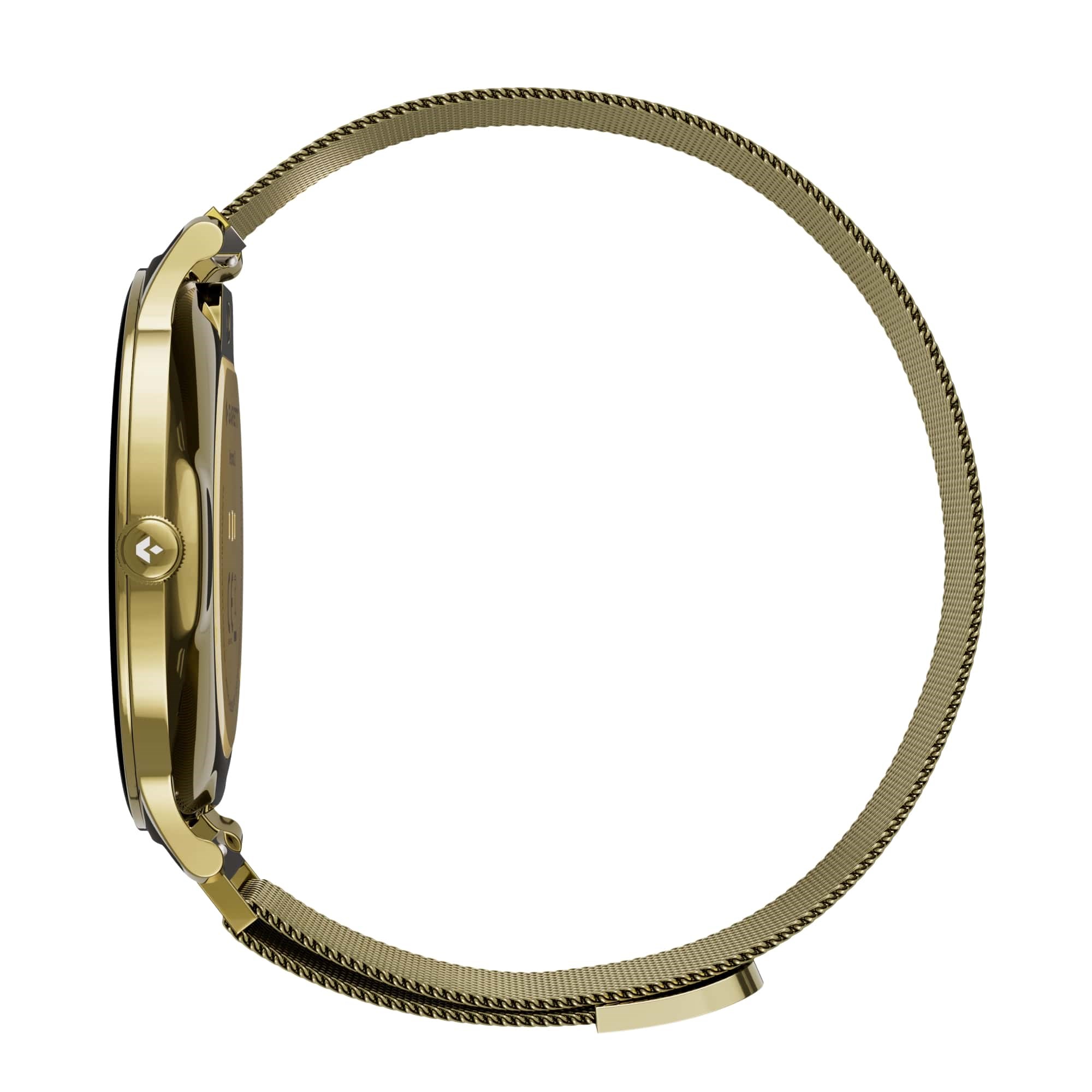 Garett Smartwatch Verona 2 zlatá MESH steel