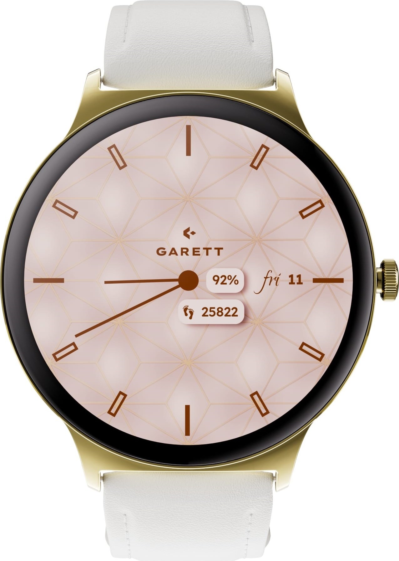 Garett Smartwatch Verona 2 zlatá SOLID steel