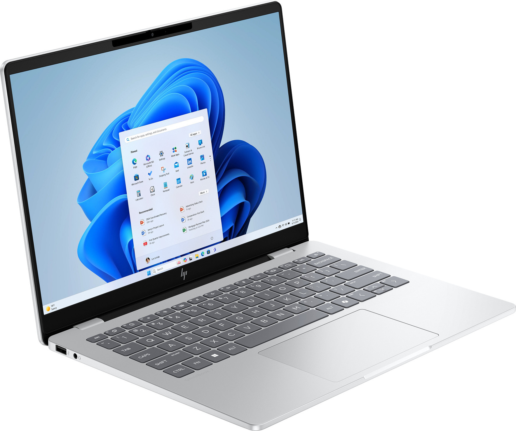 HP Inc. NTB HP OmniBook 7 AI PC 14-fr0000nc, Ultra 5-225U, 14" 1920x1200 OLED, 16GB LPDDR5, SSD 1TB, Win 11,2Y On-Site